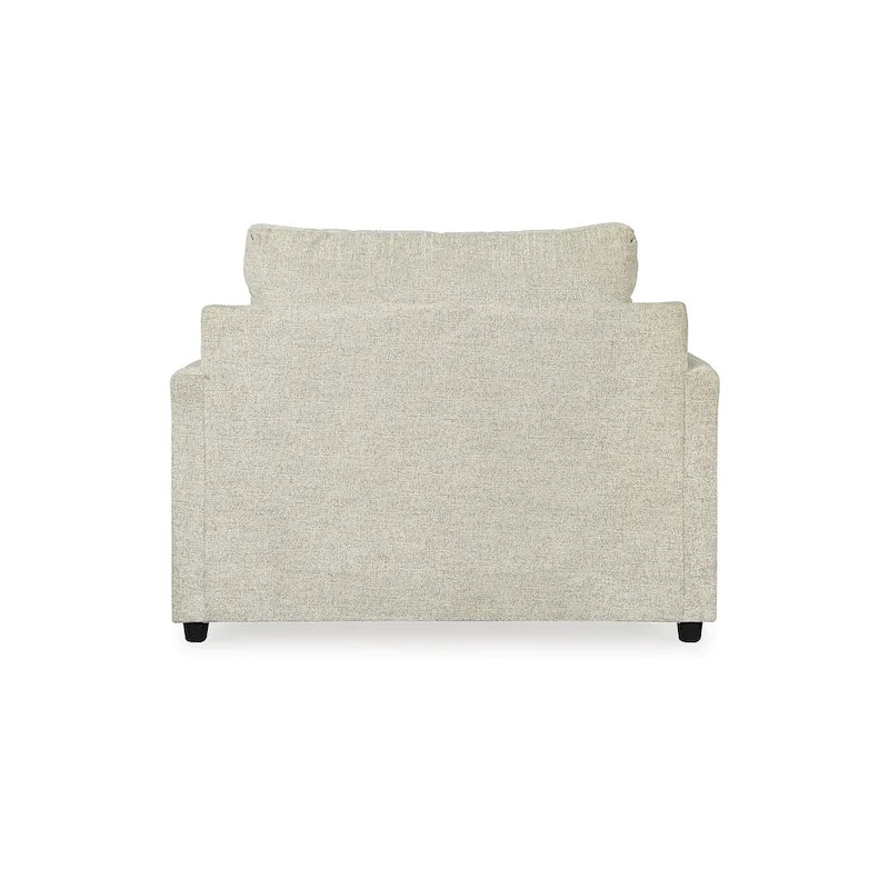 Beige Two-Piece Upholstered Furniture Set - Width 52 x Depth 40 x Height 39