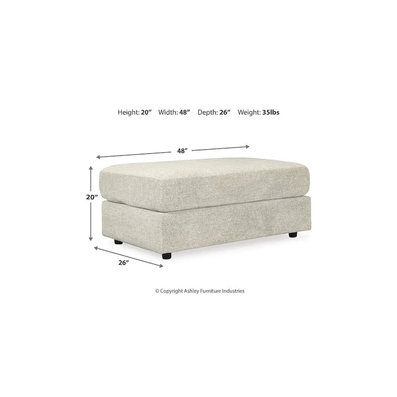 Beige Two-Piece Upholstered Furniture Set - Width 52 x Depth 40 x Height 39