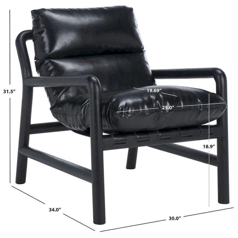 Fauteuil d'appoint - 30W x 34D x 32H