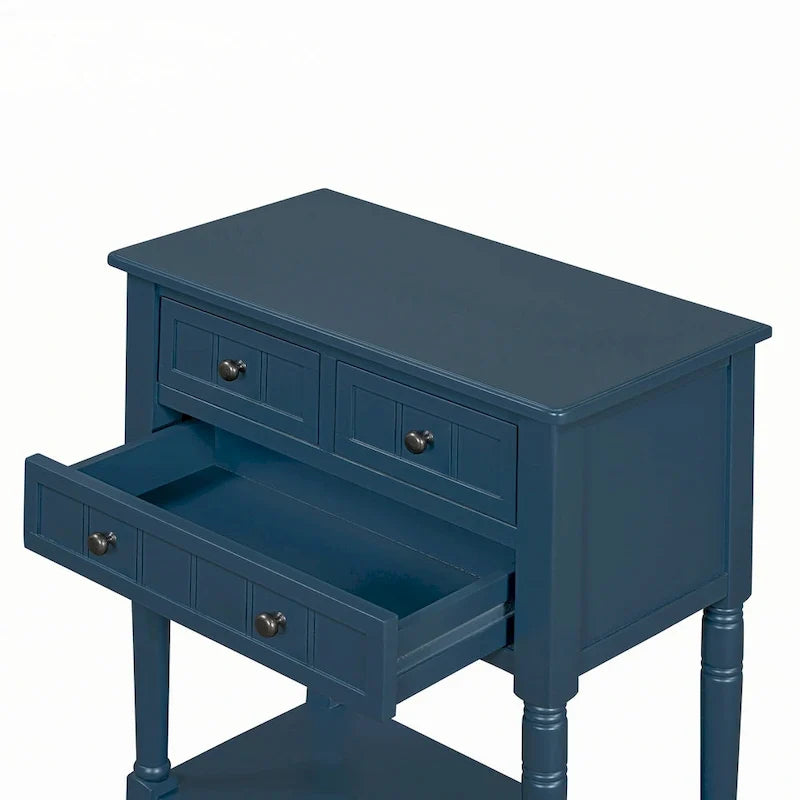 Narrow Console Table(Navy)