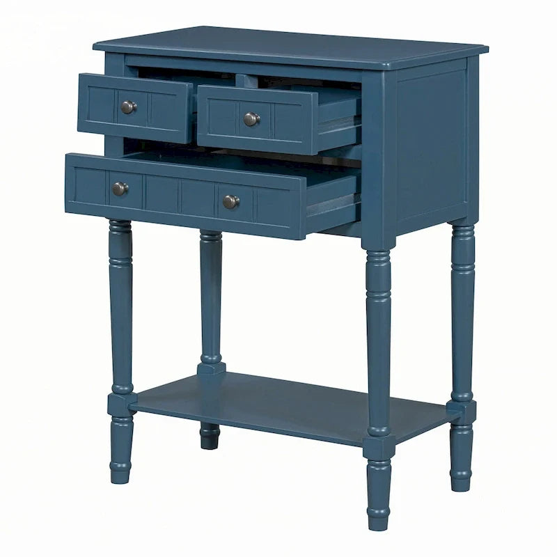 Narrow Console Table(Navy)