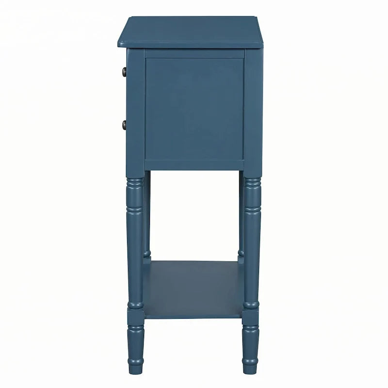 Narrow Console Table(Navy)