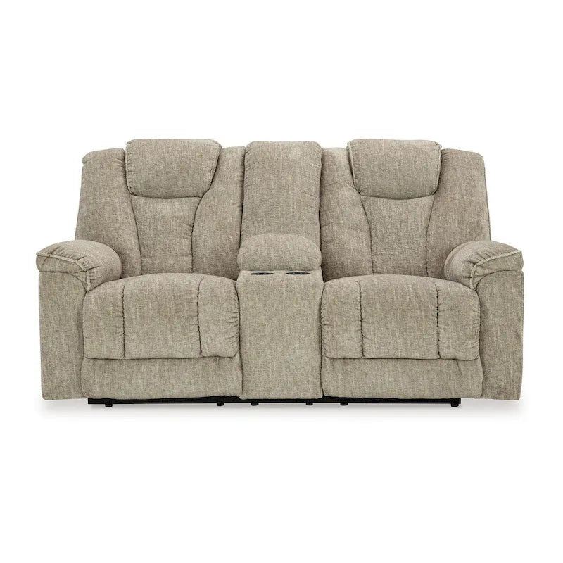 Causeuse inclinable électrique, appuie-tête réglable, éclairage LED, beige, 76 pouces