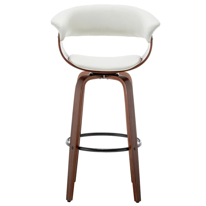 Tabouret de bar moderne rembourré (lot de 2)