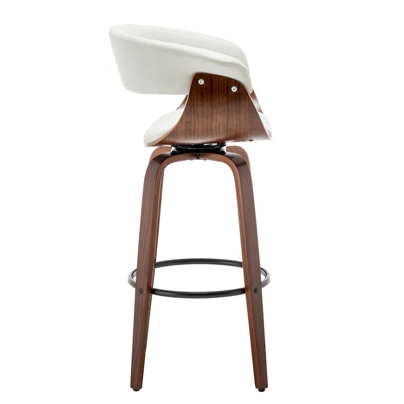 Padded Modern Bar Stool (Set of 2 Stools)