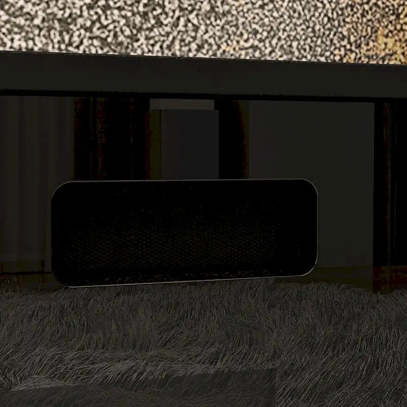 Foyer électrique d’ambiance et meuble TV robuste à haute efficacité énergétique