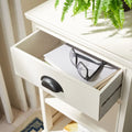 Grey Storage Side Table - 17.7 x 13.8 x 29.9 - 18Wx14Dx30H