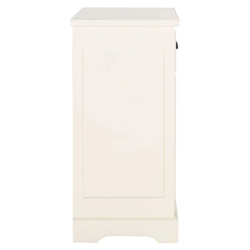 Grey Storage Side Table - 17.7 x 13.8 x 29.9 - 18Wx14Dx30H