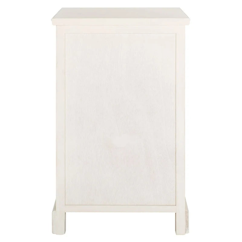 Grey Storage Side Table - 17.7 x 13.8 x 29.9 - 18Wx14Dx30H