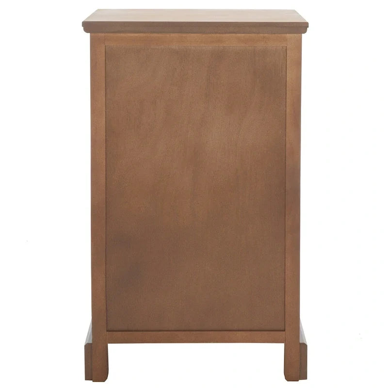 Grey Storage Side Table - 17.7 x 13.8 x 29.9 - 18Wx14Dx30H