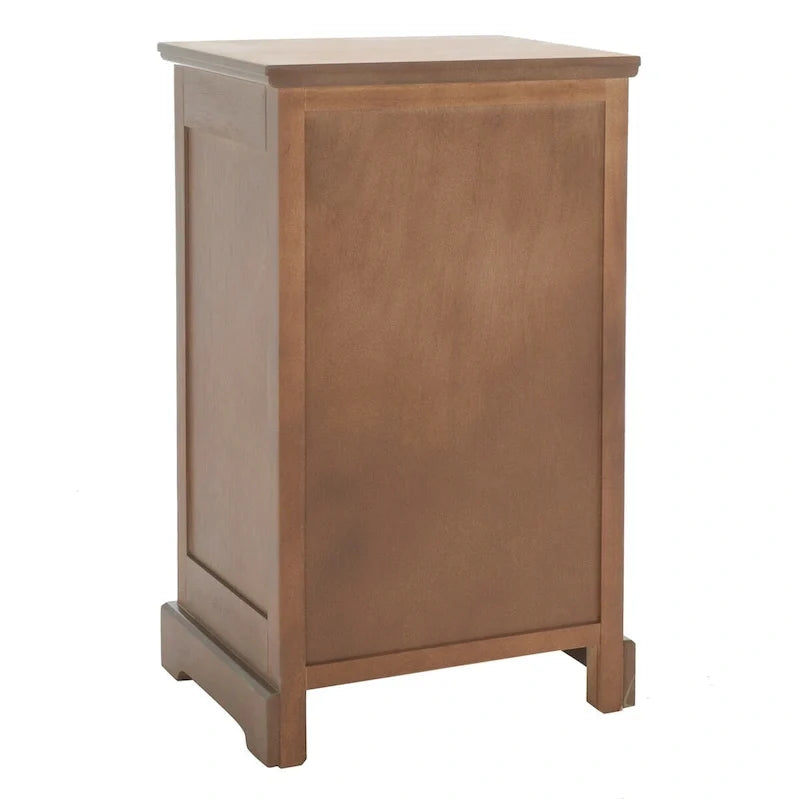 Grey Storage Side Table - 17.7 x 13.8 x 29.9 - 18Wx14Dx30H