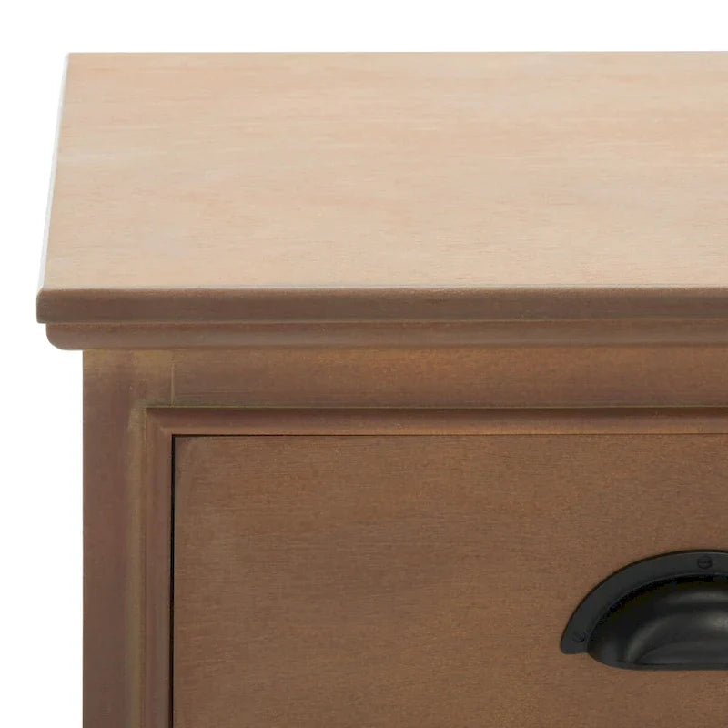 Grey Storage Side Table - 17.7 x 13.8 x 29.9 - 18Wx14Dx30H