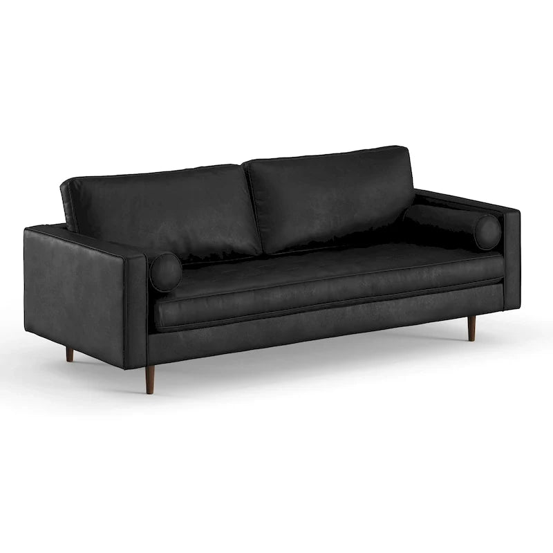 Ledersofa aus Echtleder