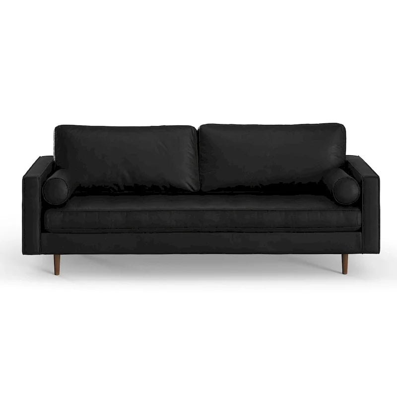 Ledersofa aus Echtleder