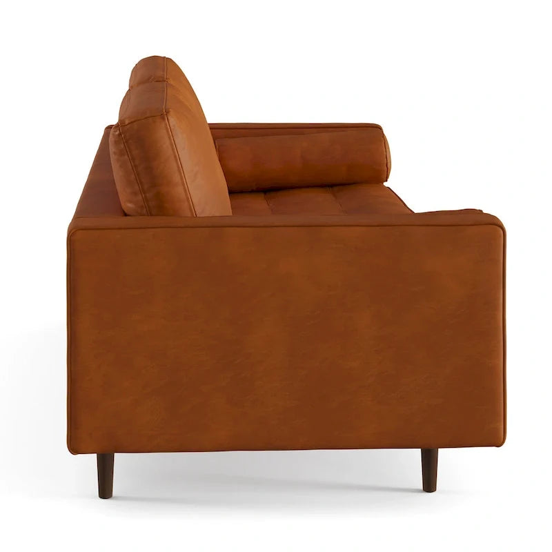 Ledersofa aus Echtleder