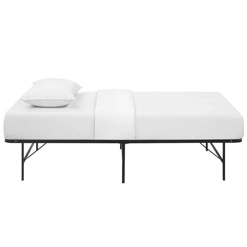 Bettgestell Horizon aus braunem Edelstahl, Größe - Einzelbett